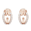 SWAROVSKI LIFELONG镀玫瑰金色小码耳环