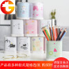 亚克力笔筒DIY创意时尚桌面摆件 简约可爱小清新笔桶少女心网红ins个性多功能收纳盒学生用透明笔座