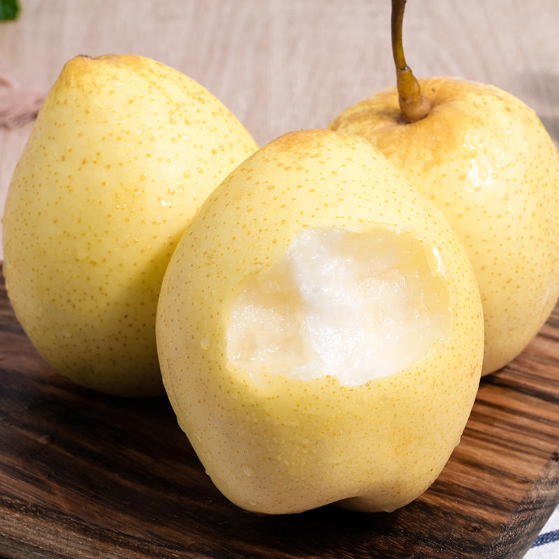 [熊猫鸟]河北精品水晶鸭梨 新鲜水果 松脆多汁 净重3斤 单果200g+