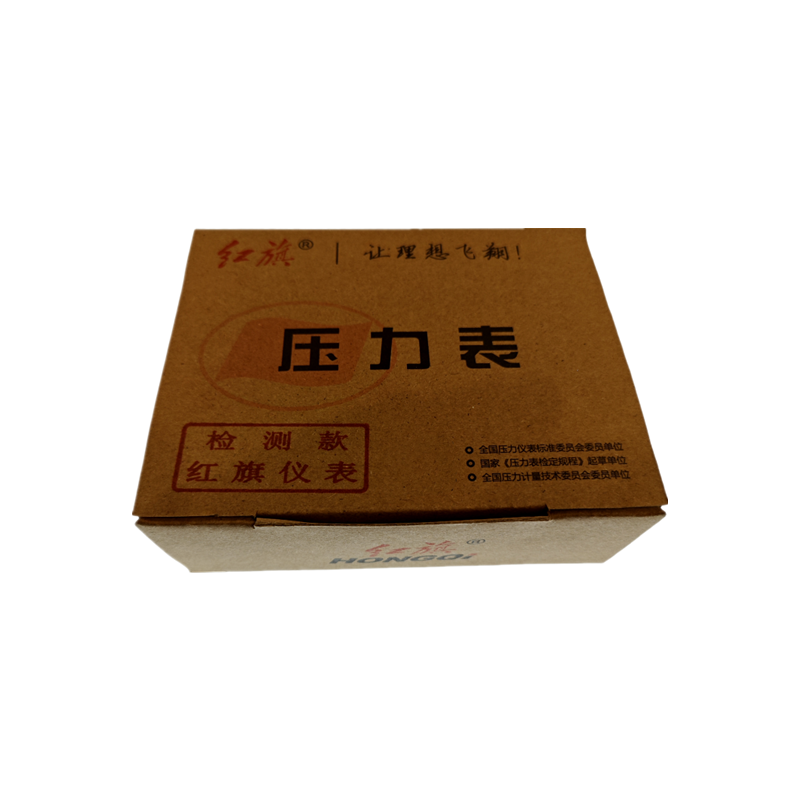 红旗 轴向压力表定制检测款Y100Z 块高清大图