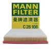 曼牌(MANN)空气滤C26108适配10-14款英朗GT/09-15款科鲁兹 1.6/1.8L