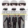 [特价]TFBOYS卡通Q版立牌摇摇乐易烊千玺王俊凯王源生日礼 TFBOYS6周年西装 6cm立牌