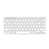 罗技(Logitech) Keys-To-Go 2口袋键盘蓝牙无线平板电脑PC笔记本通用纤薄便携式 白色