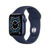 Apple Watch Series 6 40毫米 (GPS版 蓝色铝金属表壳 深海军蓝色运动型表带)
