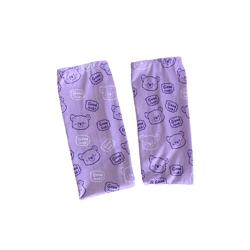 丁走走网红防晒手袖护臂冰丝袖套女夏季可爱手臂手套开车袖子