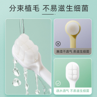 Protefix儿童牙刷软毛宝宝01-2-3到6一12岁以上婴儿幼儿牙膏乳牙小孩专用