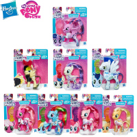 孩之宝HASBRO小马宝莉玩具 基础小马公仔卡通动漫周边6岁以上女孩塑料玩具模型(型号随机)