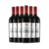 美贺庄园甄酿干红葡萄酒 梅洛赤霞珠西拉混酿 2017年 750ml*6整箱装