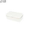 适盒 A4BOX 电加热饭盒 插电保温 上班族电热便携热饭神器便当盒陶瓷内胆800毫升自动恒温功能[正午白标配+送餐具]