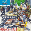 拼装积木军事小人仔偶二战部队士兵人八路军日军兼容乐高玩具 国共包围打鬼子18小人