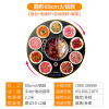 暖菜板带火锅家用多功能加热饭菜保温板餐桌圆形转盘电陶炉(电陶炉火锅款)圆形80cm+电动旋转