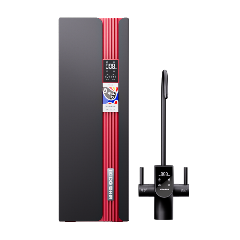 易开得净水器非遗·国粹系列Q1台下式800G反渗透净水机QV1E-1D08