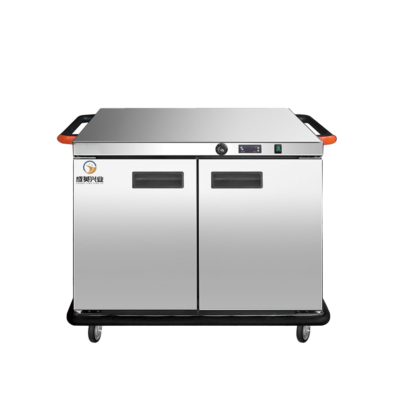 成英兴业 手推助力移动保温送餐车 BRW4-2D 台