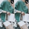 梵克公牛短袖男酷潮学生T恤ins超火的上衣网红同款抖音衣服情侣装宽松