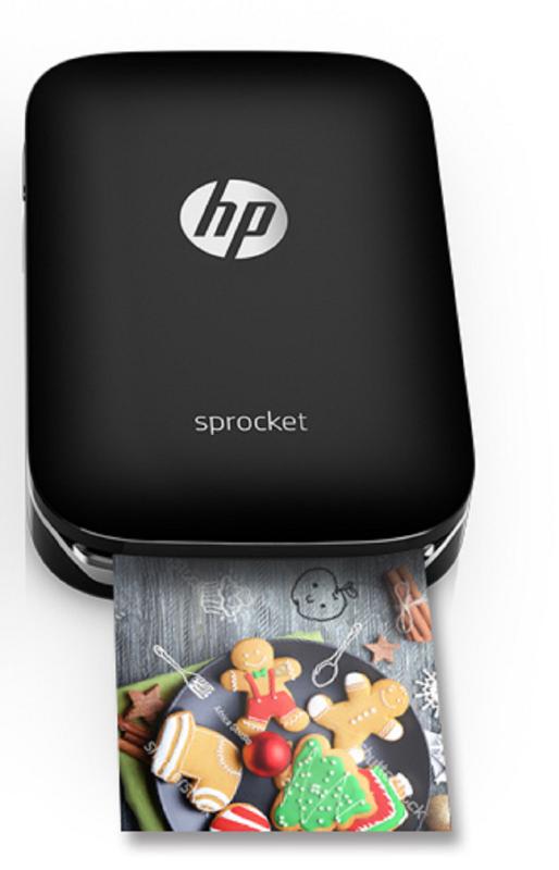 惠普 小印 Sprocket 100 白色手机照片热敏打印机惠普打印机(无墨打印 含安装) 学生打印 /口袋照片NH