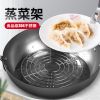 304不锈钢蒸菜架子隔水家用电饭锅蒸笼高压锅高脚蒸架