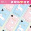 新疆冰凉贴降温冰贴退热防暑消暑军训成人夏季学生退热清凉贴 蓝色片薄荷味蓝粉独角兽 20片[1包2片装]