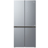 美的(Midea)473升十字对开门冰箱智能变频家用冰箱 BCD-473WSGPM(Q) 榭湖银