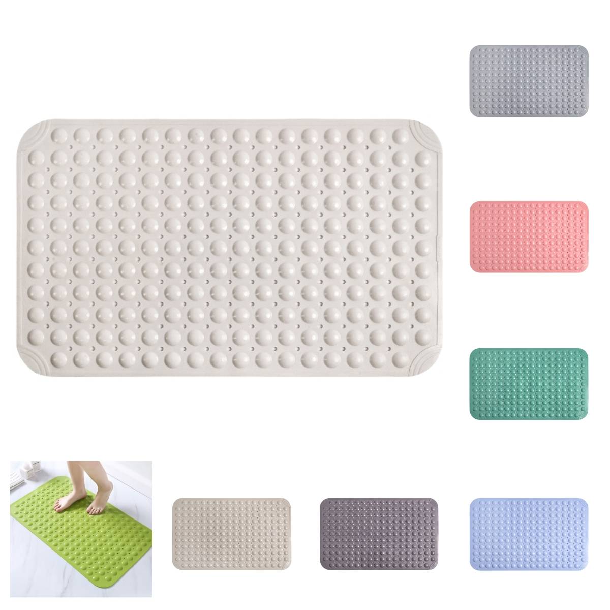 爱路达 浴室防滑垫 浴室地垫 100x40CM/块