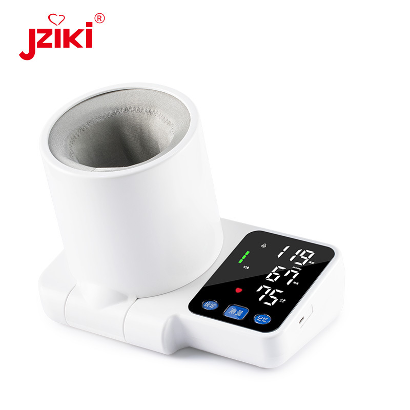 健之康JZIKI 隧道式/臂筒式电子血压计家用测量血压仪仪器语音播报