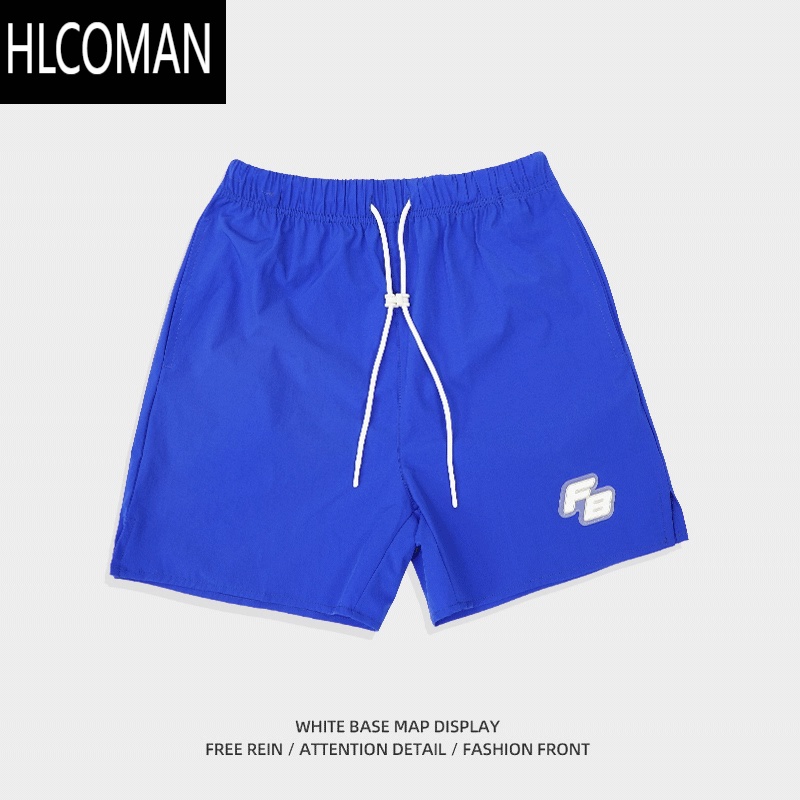 HLCOMANFIND BT四面弹美式篮球短裤男夏季健身训练运动宽松速干裤子