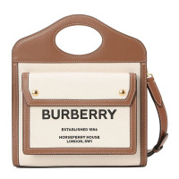 BURBERRY POCKET 徽标 字母徽标 帆布织物 8039361