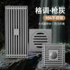 枪灰不锈钢防臭地漏LT-1027 双用方圆-浅水