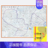 [正版]巴拉圭 乌拉圭地图 新版 世界分国地理图 精装袋装 双面内容 加厚覆膜防水 折叠便携 约118*83cm 自然文