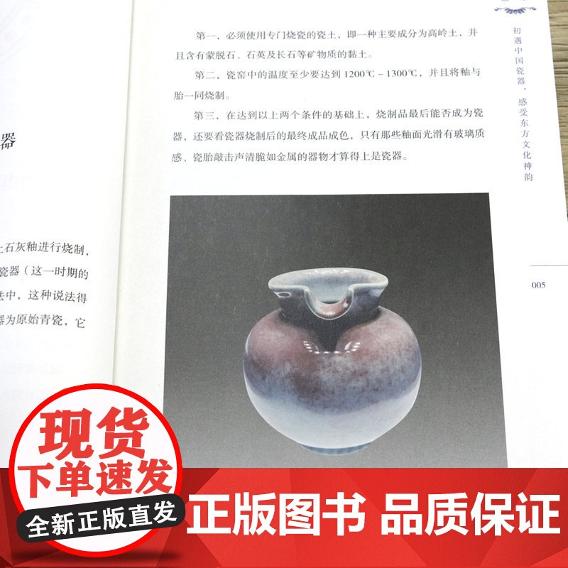 探寻中国文化之美:看懂瓷器 数千年的中国瓷器史瓷器中国瓷器里的文明碎片中国古陶瓷书籍高清大图