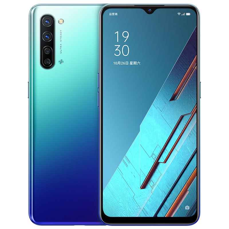 OPPO Reno3 元气版 8GB+128GB 蓝色星夜