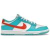 耐克(NIKE)NikeDunkLow男鞋经典运动鞋轮廓NFL迈阿密海豚队配色白