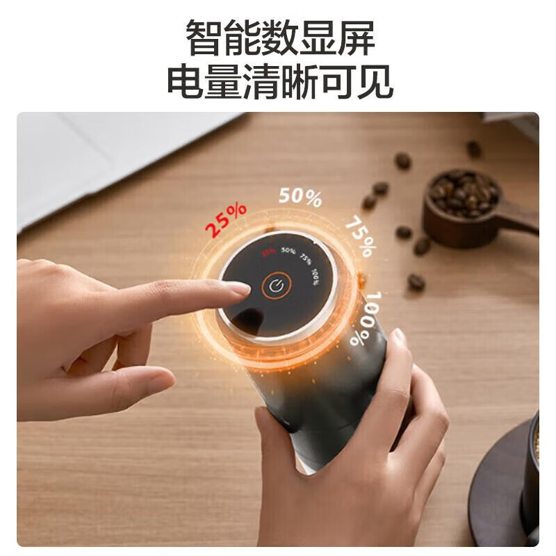 九阳磨粉机家用磨豆机现磨咖啡研磨机S1-LM510