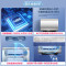 海尔(Haier)电热水器60升扁桶纤薄双胆一级能效锆金全瓷科技健康抑菌3300W变频速热双胆双镁棒免更换