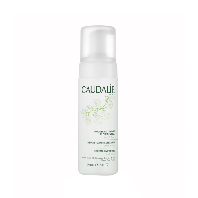 Caudalie 欧缇丽 葡萄籽洁颜洁面摩丝150ml 深层清洁 收缩毛孔 舒缓温和不刺激 任何肤质通用