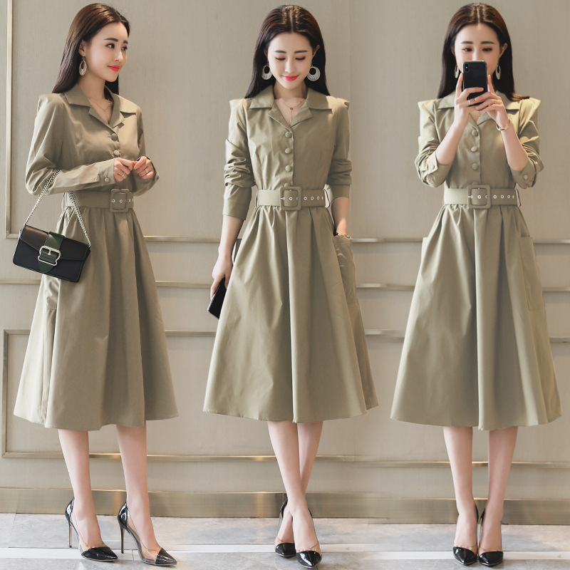 女土秋季风衣_秋季风衣搭配图片女