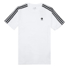 阿迪达斯(Adidas)NEO短袖男装套头衫夏季款运动服透气时尚潮流三条纹圆领上衣T恤衫