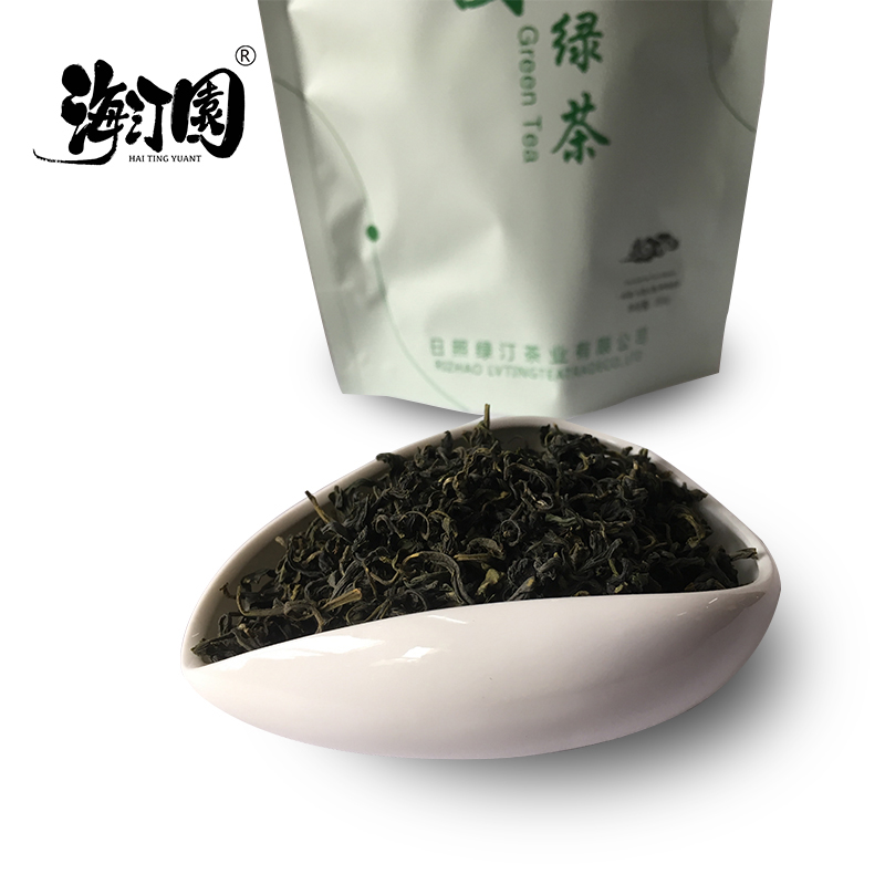 海汀园 绿茶 50g 袋高清大图