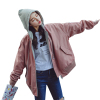 棒球服女春秋短款韩版学生bf原宿风宽松百搭两面穿小夹克外套图片色