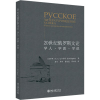 20世纪俄罗斯文论 学人·学派·学说 (俄罗斯)К.А.巴尔什特 著 杨可 等 译 文学 文轩网