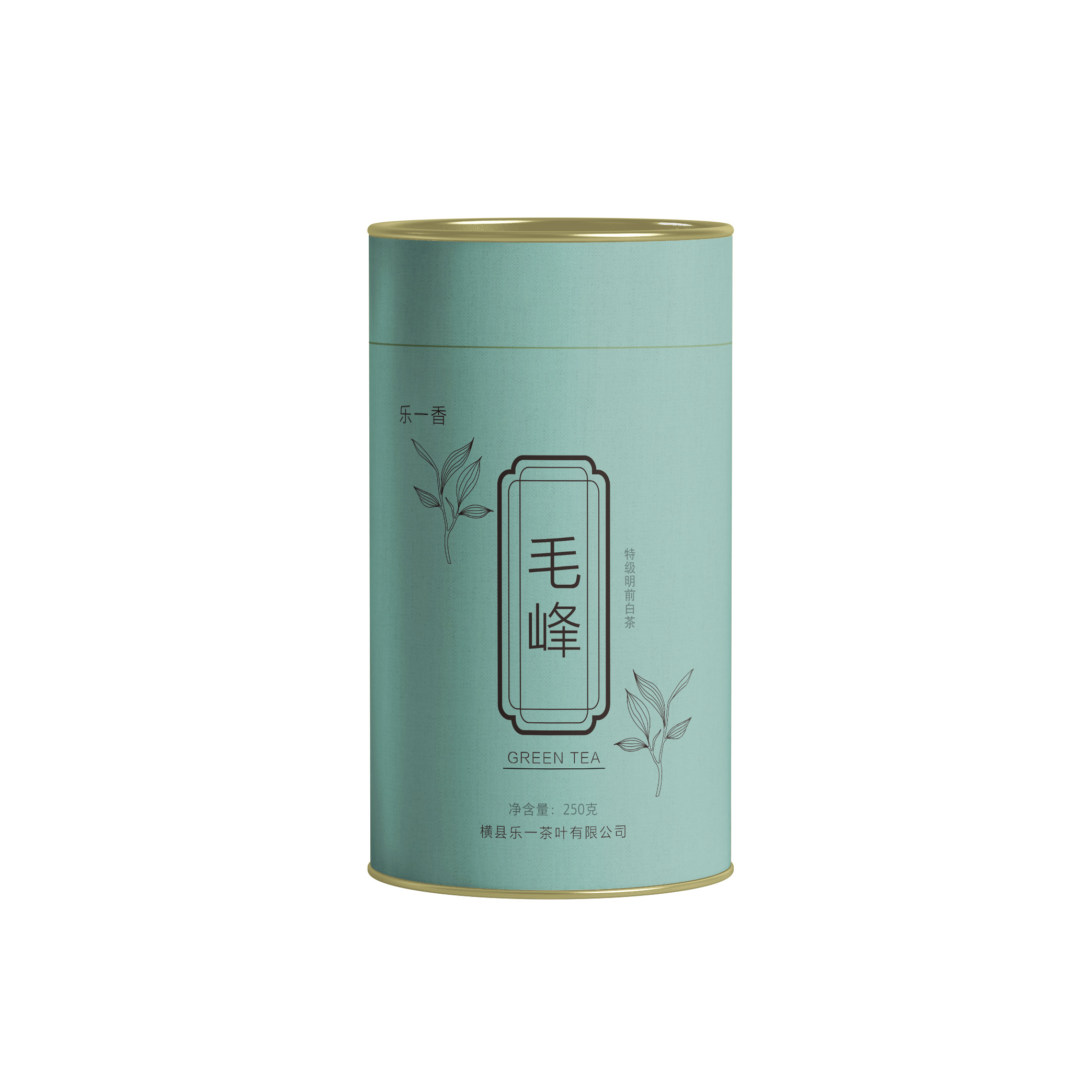 乐一香特级明前白茶毛峰250g罐装