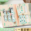 金达日美指甲刀指甲钳高锰钢斜口剪指刀套装修脚专用工具N8169