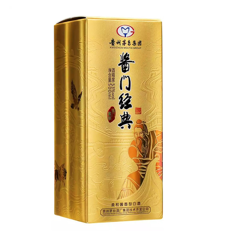 茅台醇 酱门经典酱领酒 53度500ml*1 盒装 酱香型白酒 入口柔顺