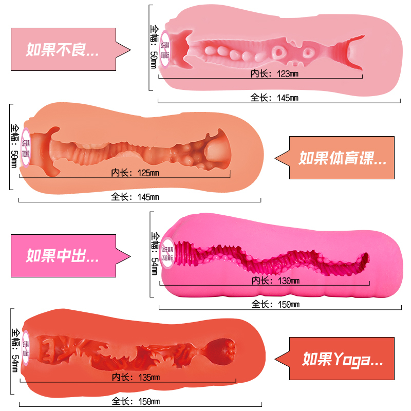 对子哈特日本进口如果系列动漫名器 二次元阴臀倒模玩具瑜伽 中出 不良手动飞机杯男用自慰器男性系列情趣成人用品高清大图