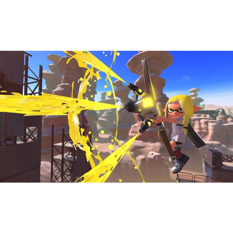 任天堂(Nintendo) Switch游戏实体卡 NS游戏卡带 国行外版通用 喷射战士3 中文字幕高清大图