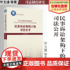 法学著作 民事诉讼架构下的司法公开 毕玉谦等 著 民事诉讼法 司法制度 中国政法大学出版社
