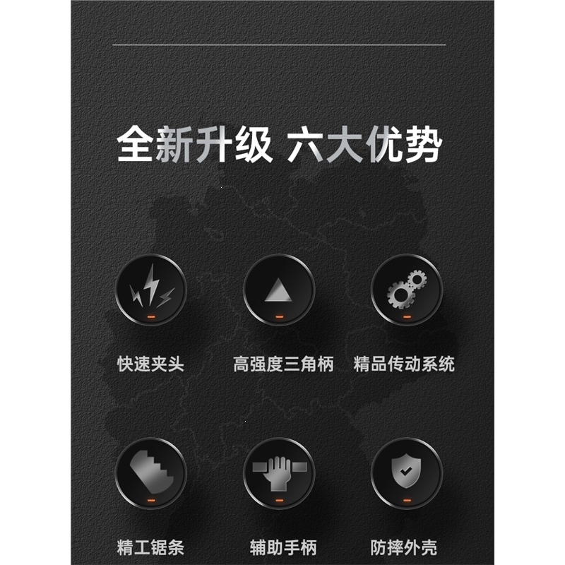 德国转换头电钻变电锯马刀锯家用电动小型木阿斯卡利工锯子