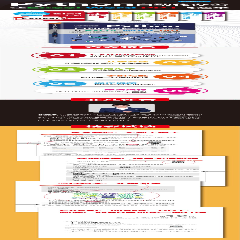 [M]Python自动化办公从入门到精通 让Excel、Word、PPT飞起来(微课视频版)-9787517095019
