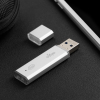 爱国者(aigo)U320优盘 128GB 银色USB3.0 小巧便携闪充金属亮银U盘