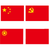 津卓 国旗党旗团旗红旗 3号旗 面