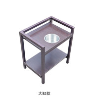 工匠时光其它酒店家具置物架桌边茶几AS-CJ20220727双层角几
